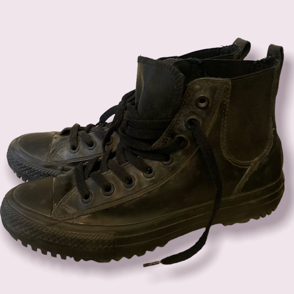 Converse Chelsee Counter Climate high top rubber sneakers rain boots 8.5